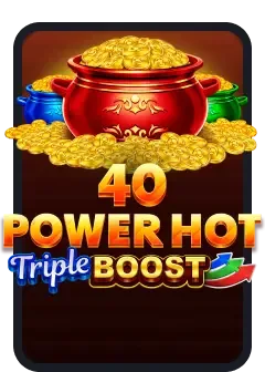 40 Power Hot Triple Boost — слот от Amusnet